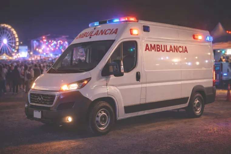 ambulancia privada de grupo 52 de emergencias